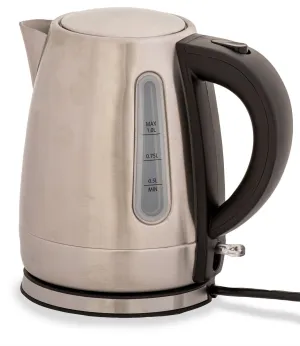 Quest Rocket 1L Caravan Motorhome Low Wattage Kettle - Stainless Steel