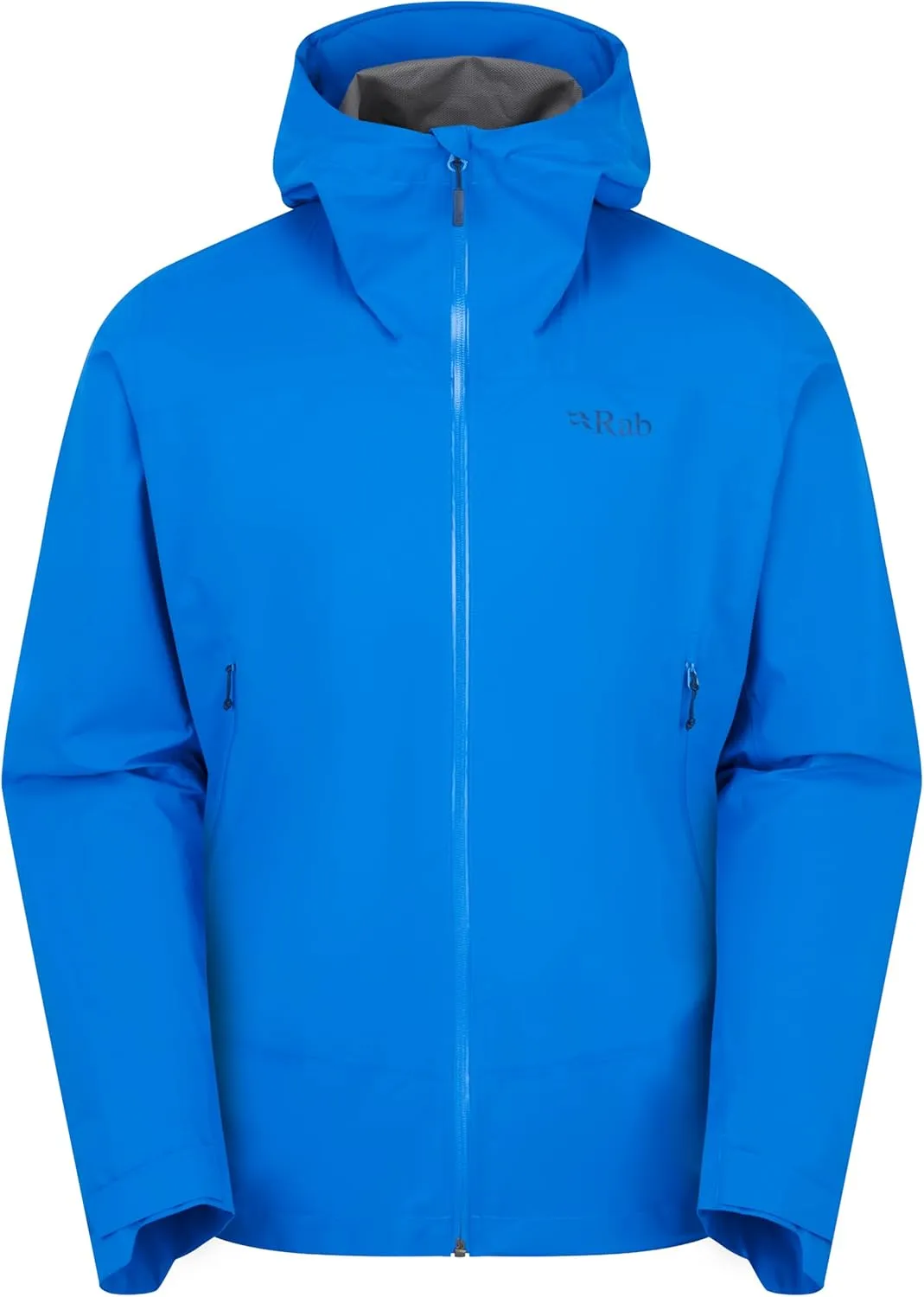 Rab Men's Downpour Light Jacket - Lightweight Waterproof Hooded Coat for Hiking & Trekking