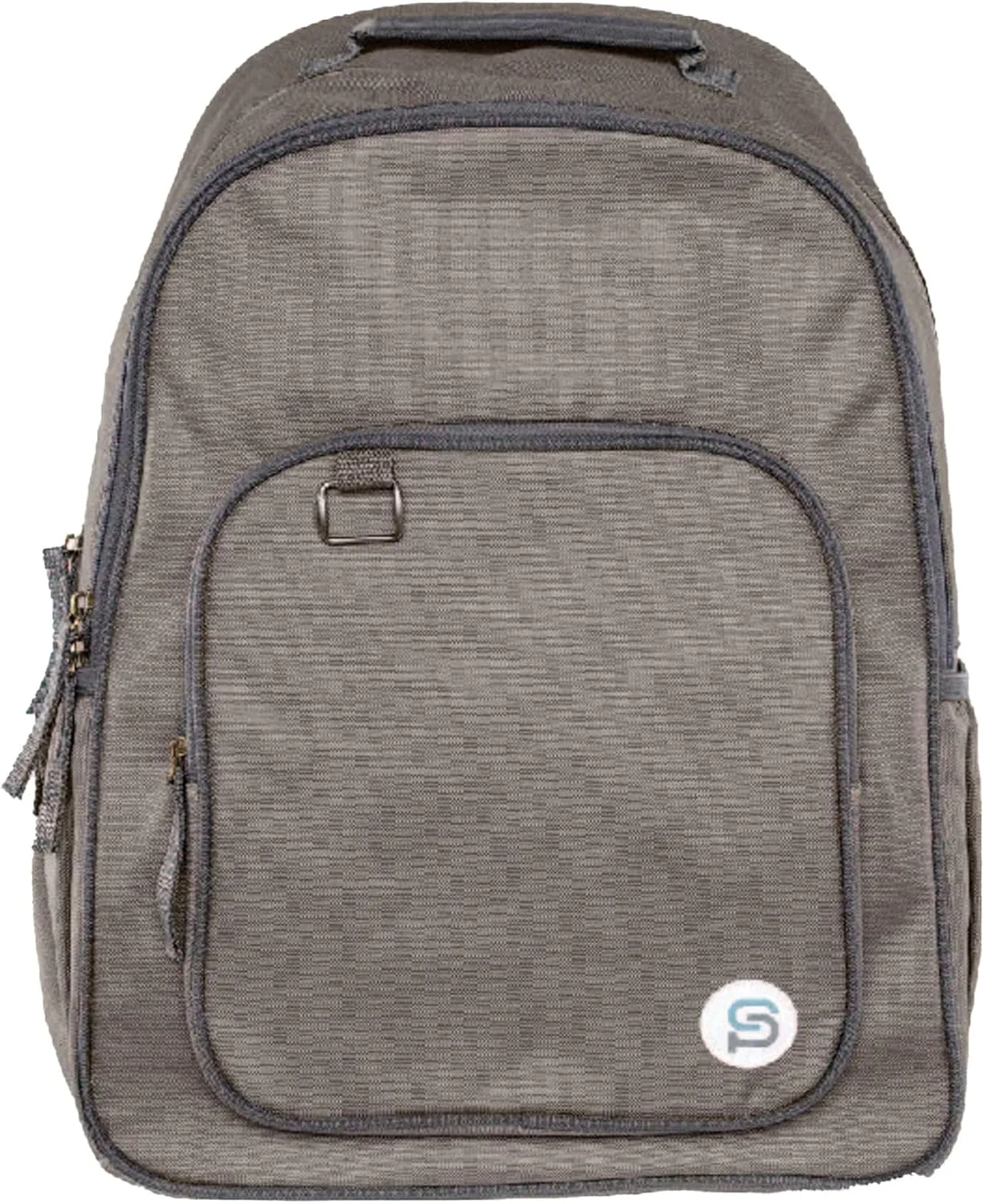 RALEIGH 18" Brown Backpack, BAZIC x SYDNEY Fashion Backpack Shoulder Bag Casual Travel Bag Hiking Daypack