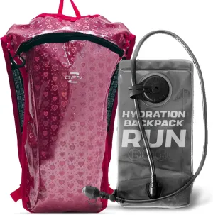 RAVERUNNER® Rave Hydropack - 2L Water Backpack for Raves, Festivals, Hiking, Running - Festival Hydration Pack for Hydration Backpack Rave