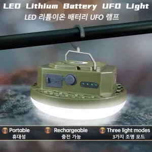 Rechargeable LED Camping Light 9900mAh High Power Tent Lantern IP66 Waterproof for Outdoor, Fishing, Flashlight