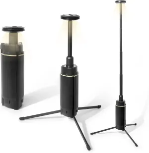 Rechargeable Telescopic Camping Lights, 12000mAh Cordless Dimmable Magnetic Camping Lantern, Waterproof LED Work Light, Portable Tent Lamps for Camping, Hiking, Emergencies