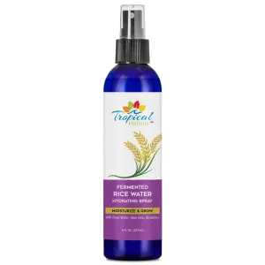Rice Water Serum 8 fl oz- Hair Growth Moisturizer with Rice Wate, Rose Water, Aloe Vera, Glycerin