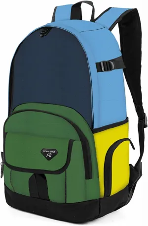rickyh style School Backpack Travel Bag for Men & Women Lightweight College Back Pack with Laptop Compartmen