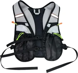 Running Hydration Vest – Outdoor Hydration Pack | Lightweight Breathable Sports Vest with Multiple Pockets, Adjustable Strap Organizer for Hiking, Cycling, Trekking, Trail Running, Mountaineering