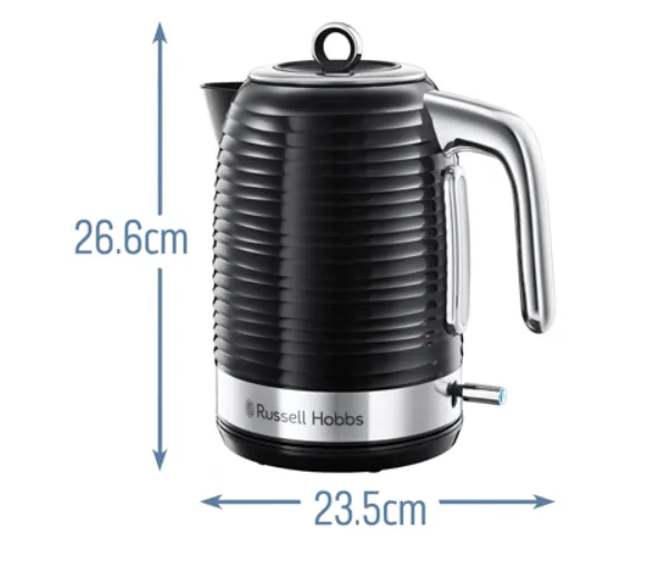 RUSSELL HOBBS<BR>
Inspire Kettle<BR>
Black<BR>