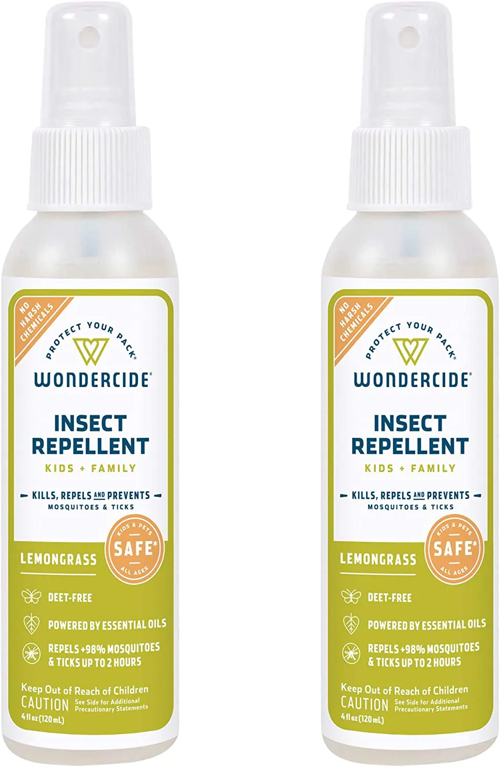 Rynx | Wondercide - Mosquito, Tick, Fly, And Insect Repellent With Natural Essential Oils - Deet-Free Plant-Based Insect Spray And Killer - Safe For Kids, Infants, And Family - Cedar 2-Pack Of 4 Oz Bottle