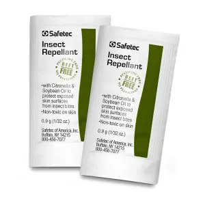 Safetec Insect Repellant Ointment .9g. Pouch (Bulk Package - 2000 Count)