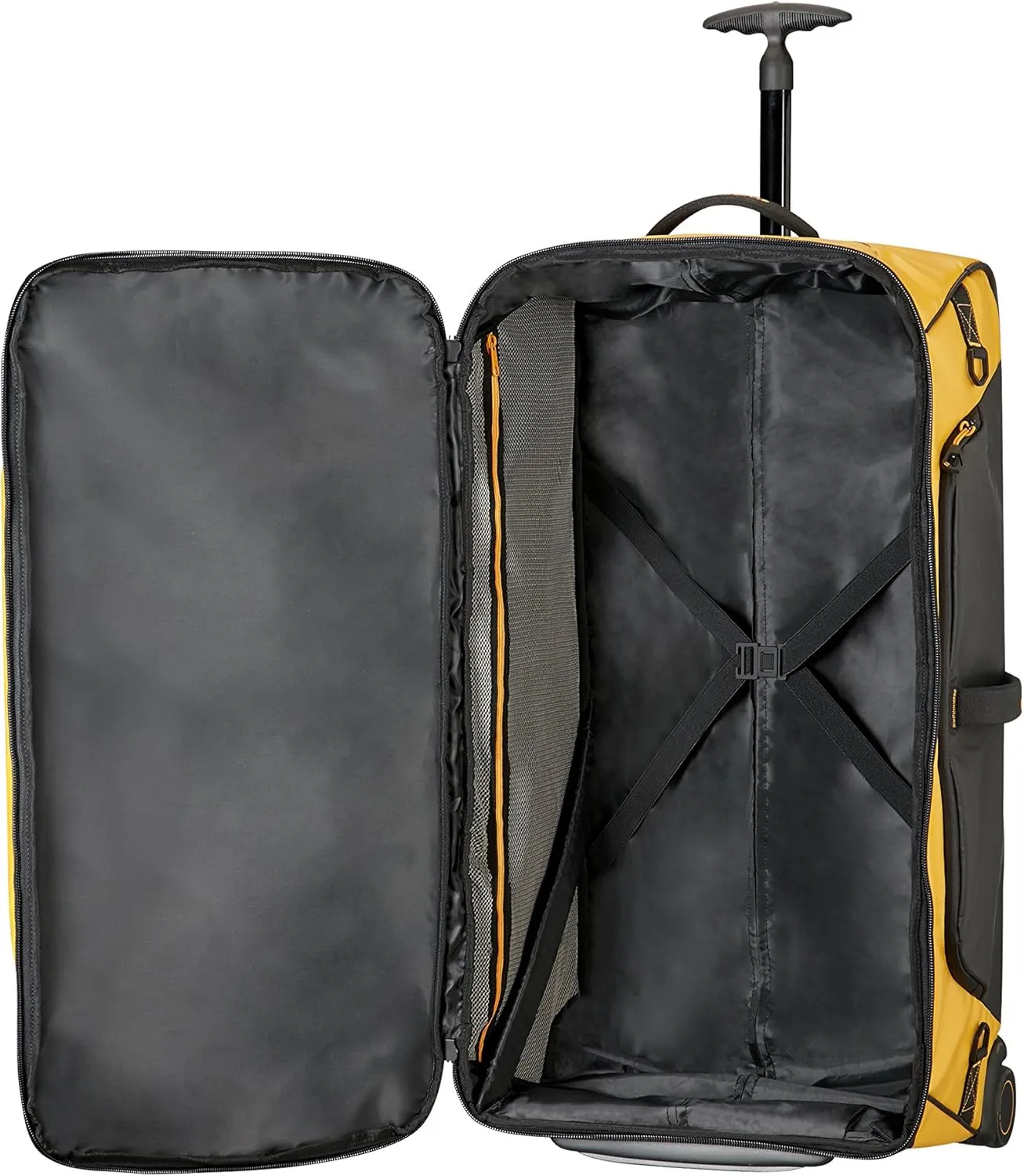 Samsonite Paradiver Light Duffle with wheels 67/24, 67 cm, 74,5 L, Yellow