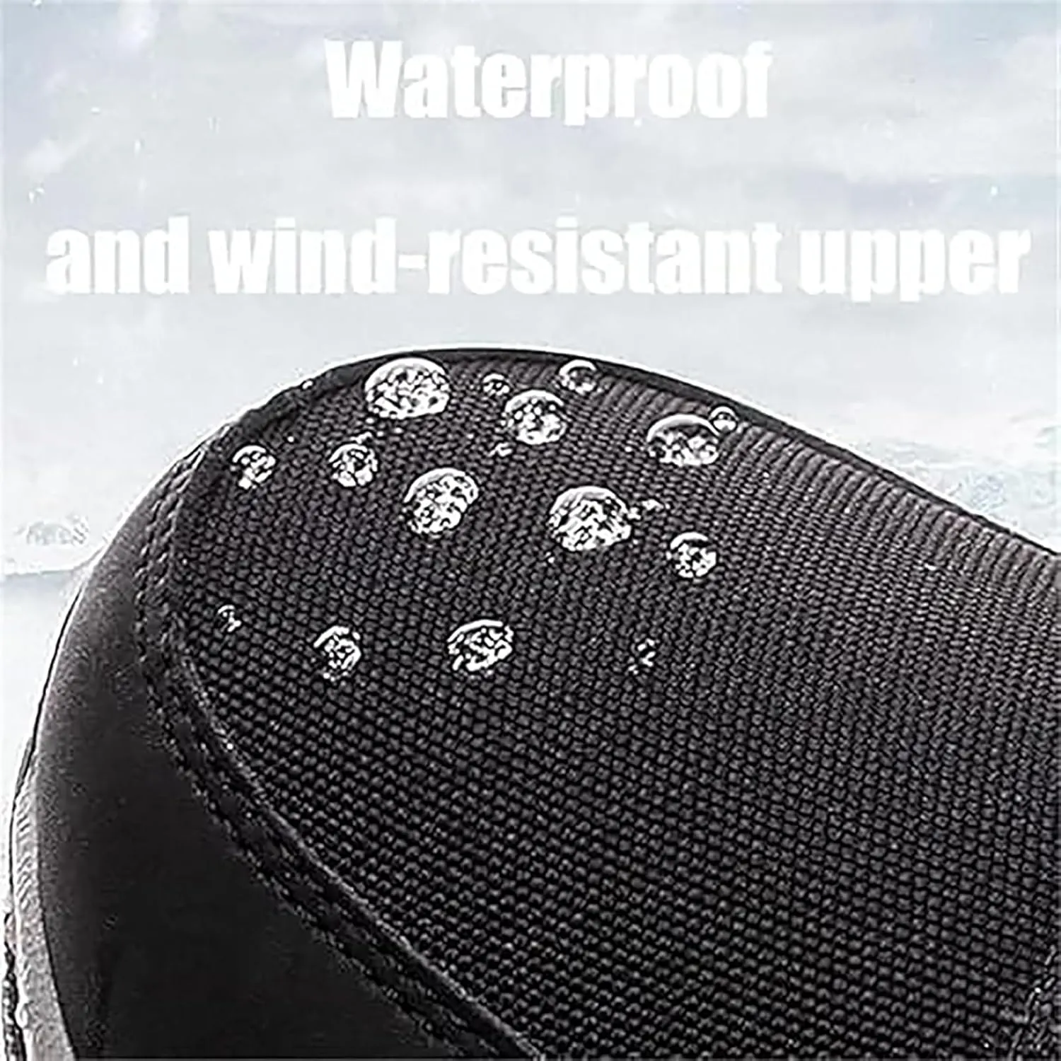 Sawbehind Winter Boots, Sawbehind Snow Boots, Saw Behind Mens Shoes Waterproof, Anti-Slip Lightweight Ankle Boot