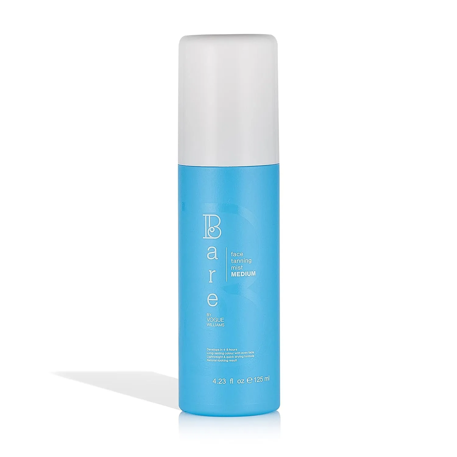 Self Tan Face Mist Spray - Medium, Fake Tan for Natural Glow on Face & Body, 125ml