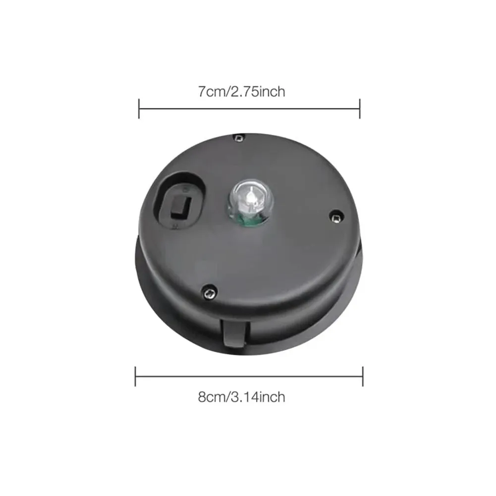 Set of 2-20 Solar Lantern Replacement Tops, 8cm LED Light Lids, Solar Panel Powered for Outdoor Pathway/Yard