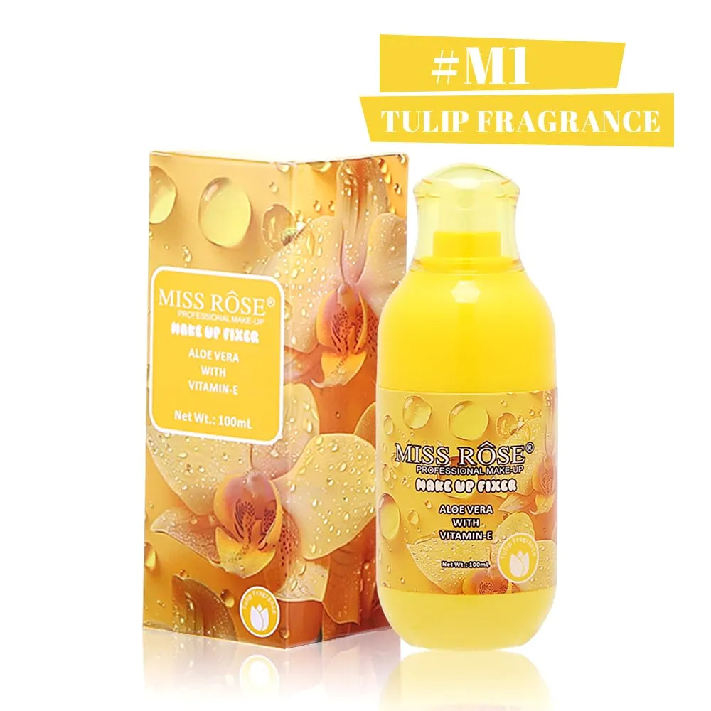 Setting Spray for Makeup Long Lasting Makeup Setting Spray, Ensures Your Flawless All Day - Ideal Setting Spray for Makeup Artists and Enthusiasts (#M1 TULIP FRAGRANCE)