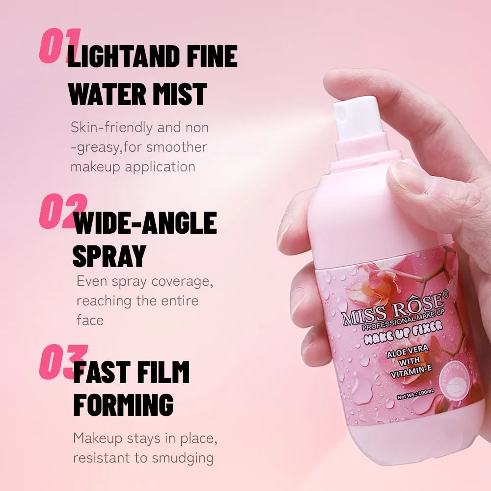 Setting Spray for Makeup Long Lasting Makeup Setting Spray, Ensures Your Flawless All Day - Ideal Setting Spray for Makeup Artists and Enthusiasts (#M1 TULIP FRAGRANCE)
