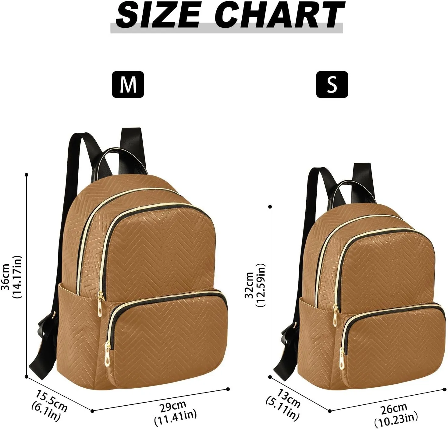Sinestour Camel Backpack Purse Lightweight Shoulder Bag Fashion Travel Backpack Handbags for Women Ladies Work Teenage