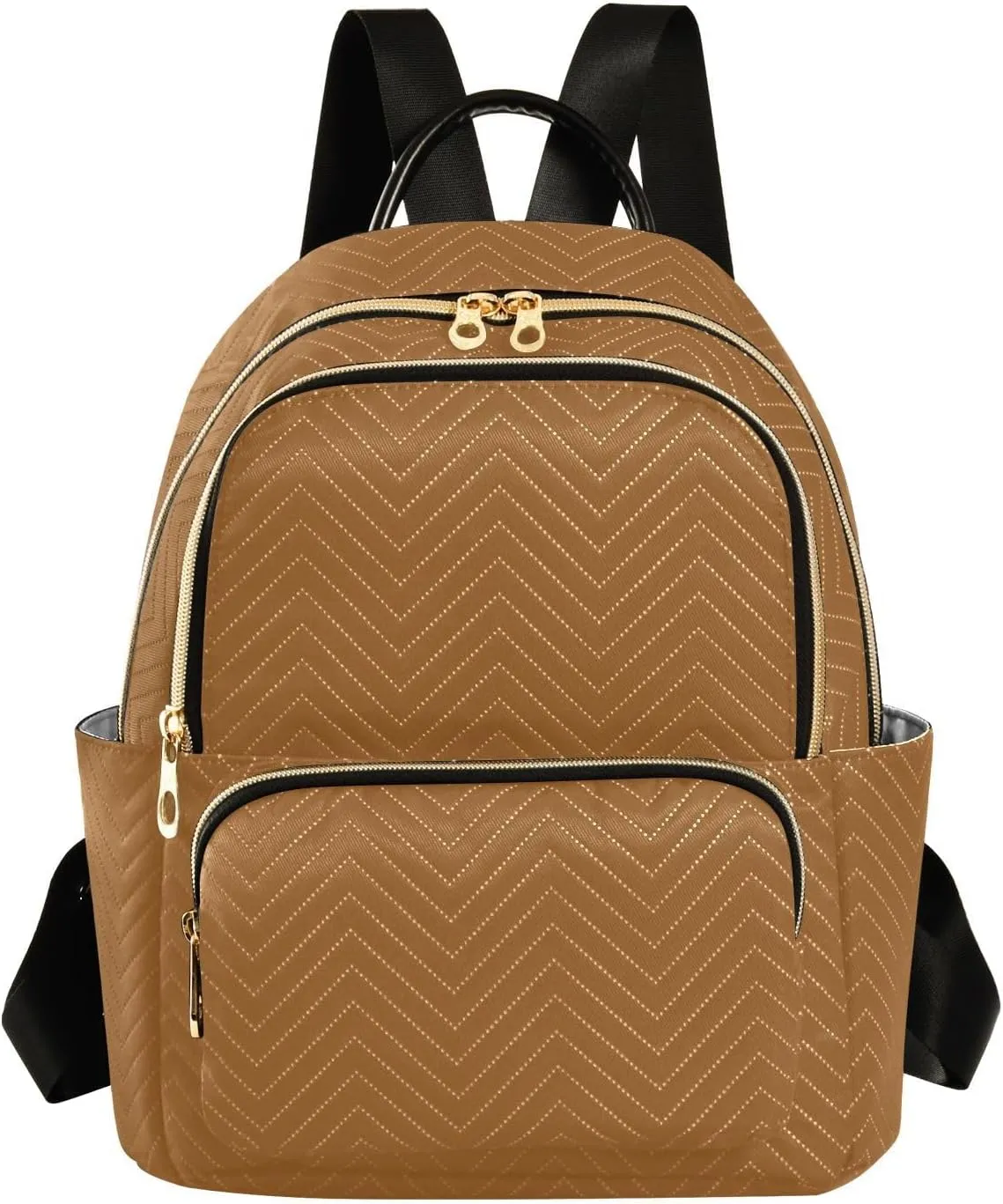 Sinestour Camel Backpack Purse Lightweight Shoulder Bag Fashion Travel Backpack Handbags for Women Ladies Work Teenage