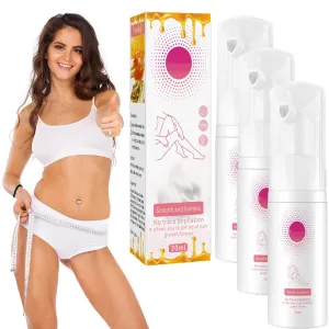 Skbra Natural Permanent Hair Removal Spray, Hair Removal Cream, Moisturizing Hair Removal Spray, Hair Removal Spray Foam, Hair Growth Inhibitor For Face,Arm,Leg,Armpit (3PCS)