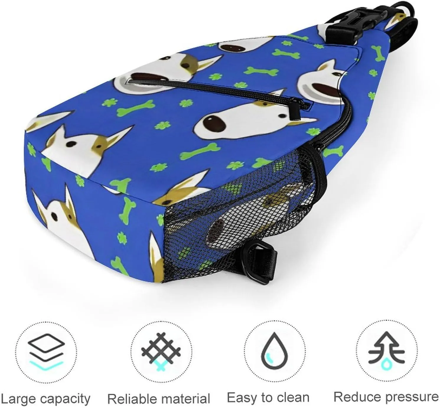 Sling Shoulder Backpack for Men Women Anti-Theft Multipurpose Travel Backpack Camping Outdoor Bag, A Brood Of Chickens Art Crossbody Daypacks Shoulder Packs