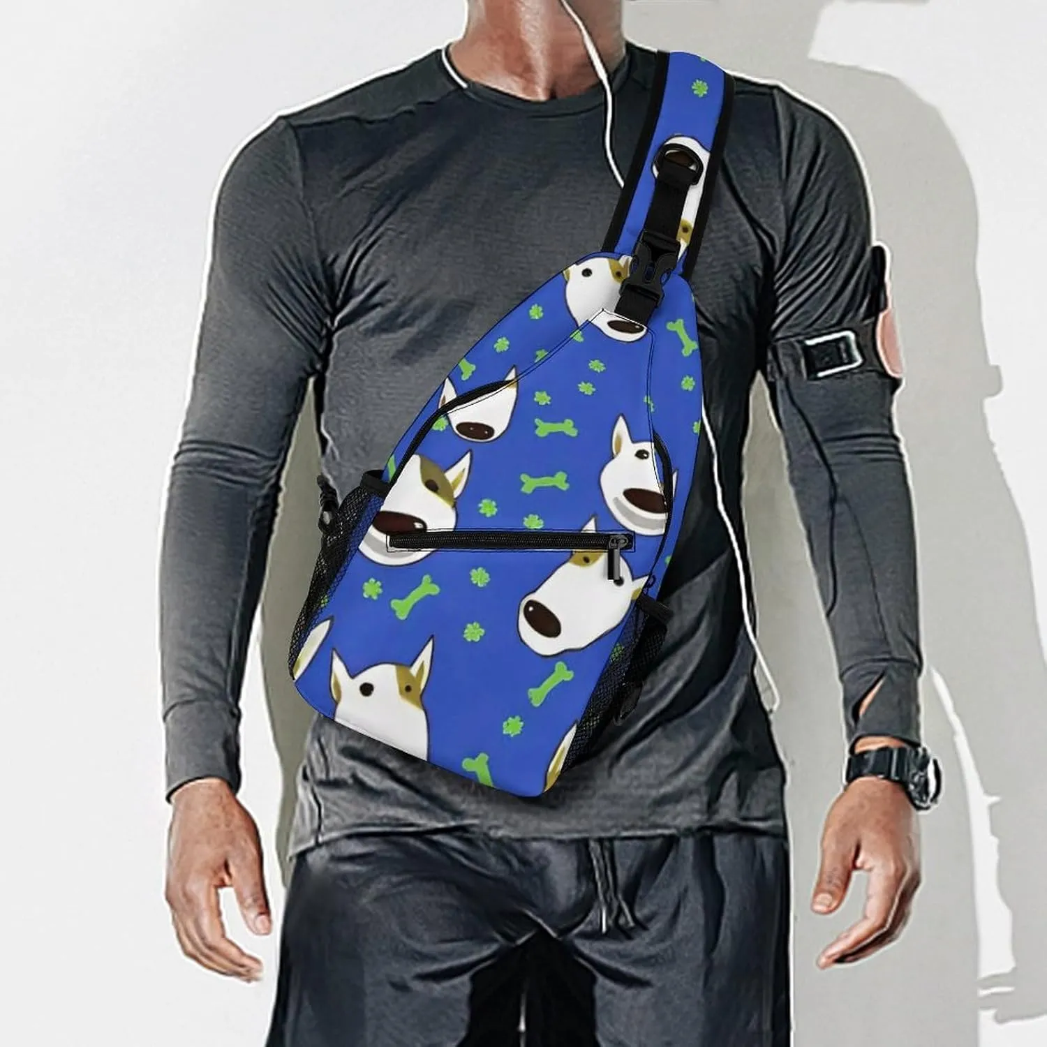Sling Shoulder Backpack for Men Women Anti-Theft Multipurpose Travel Backpack Camping Outdoor Bag, A Brood Of Chickens Art Crossbody Daypacks Shoulder Packs