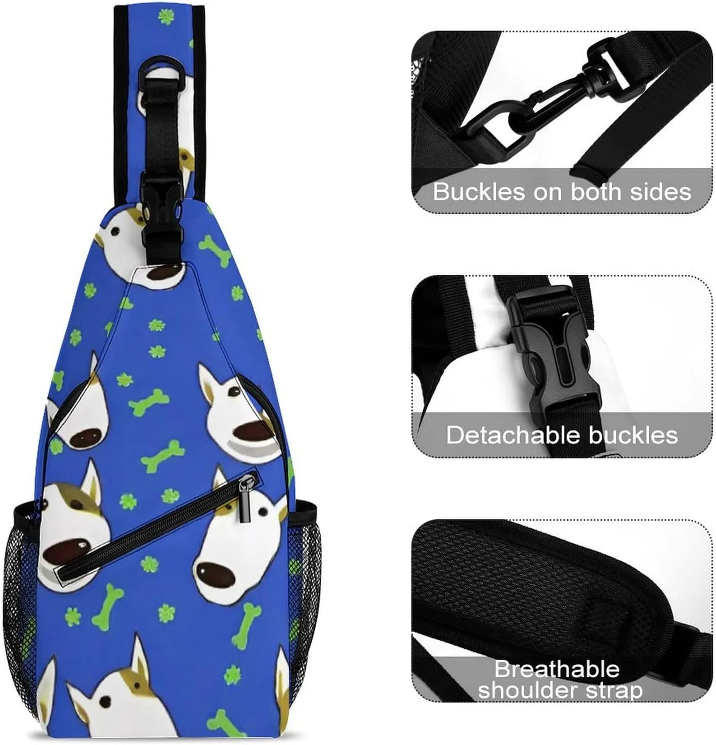 Sling Shoulder Backpack for Men Women Anti-Theft Multipurpose Travel Backpack Camping Outdoor Bag, A Brood Of Chickens Art Crossbody Daypacks Shoulder Packs