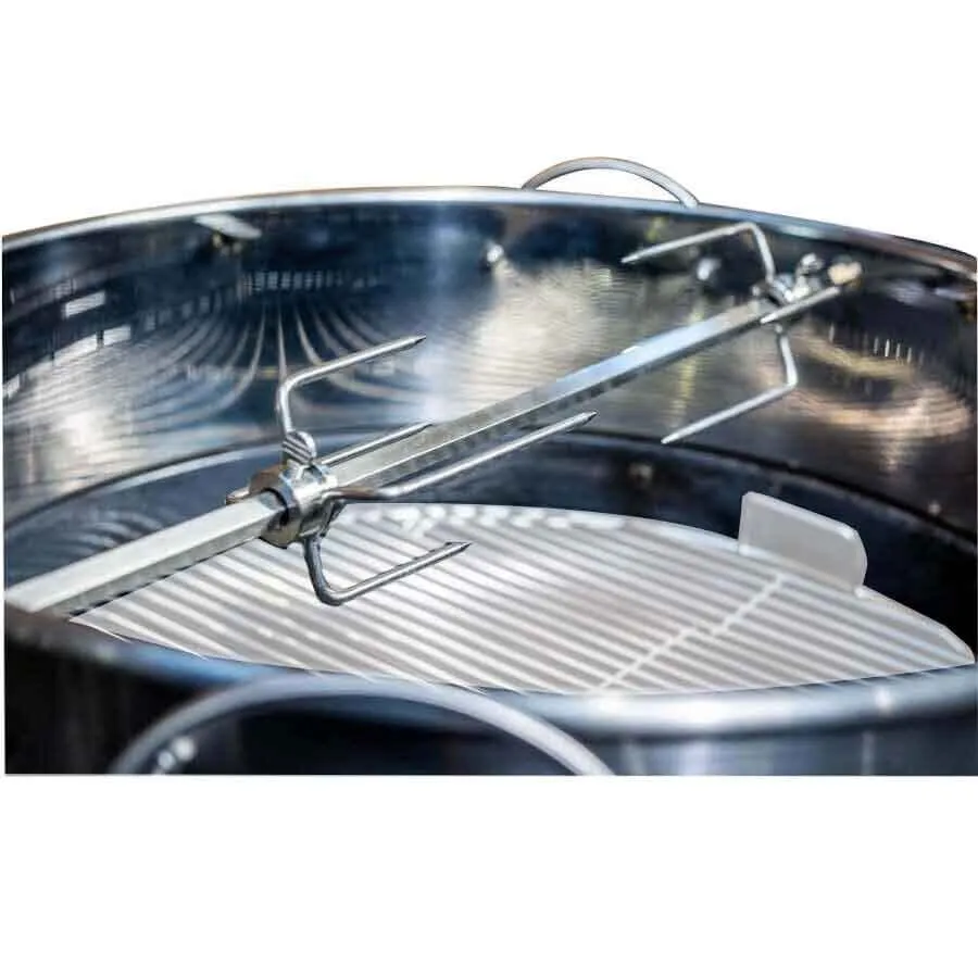 Slow 'N Sear Kettle Ring Rotisserie Kit