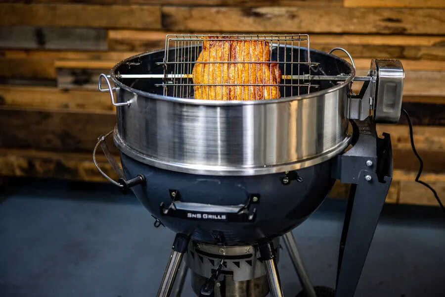 Slow 'N Sear Kettle Ring Rotisserie Kit