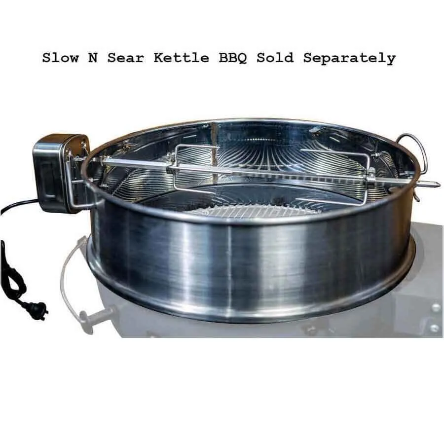 Slow 'N Sear Kettle Ring Rotisserie Kit