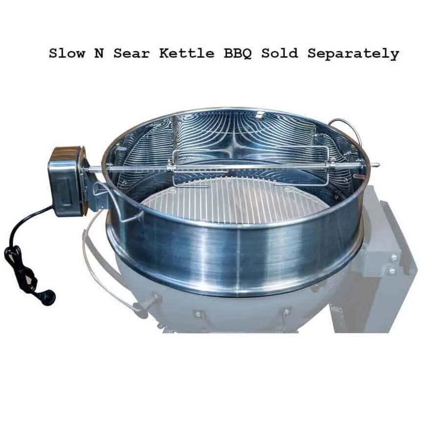 Slow 'N Sear Kettle Ring Rotisserie Kit