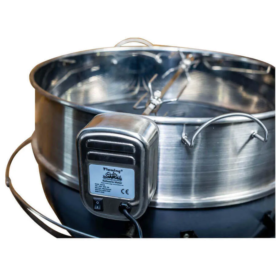 Slow 'N Sear Kettle Ring Rotisserie Kit