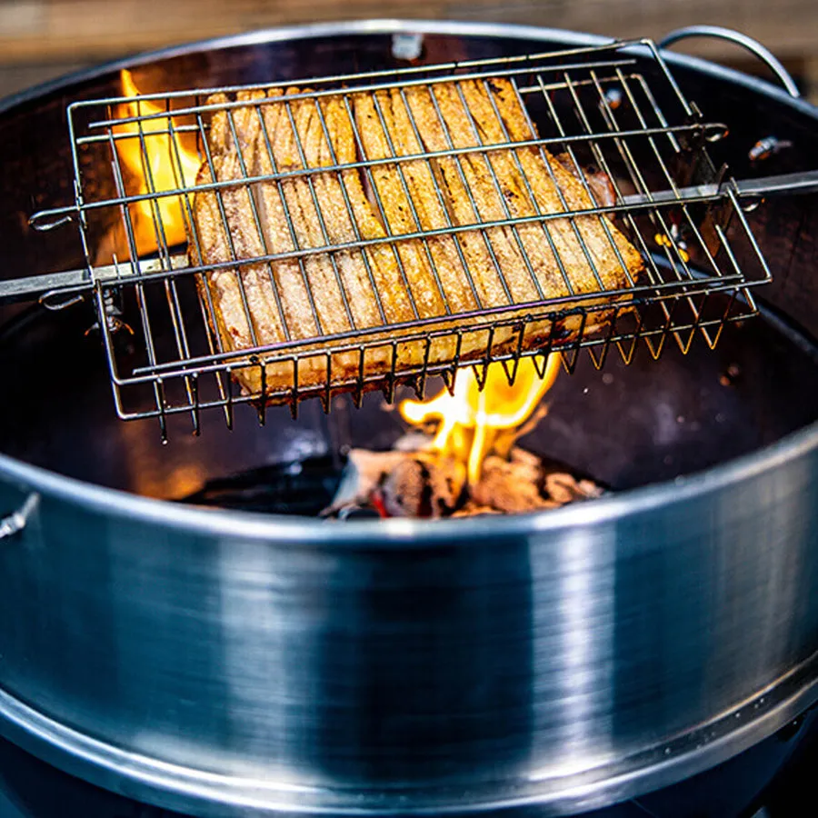 Slow 'N Sear Kettle Ring Rotisserie Kit