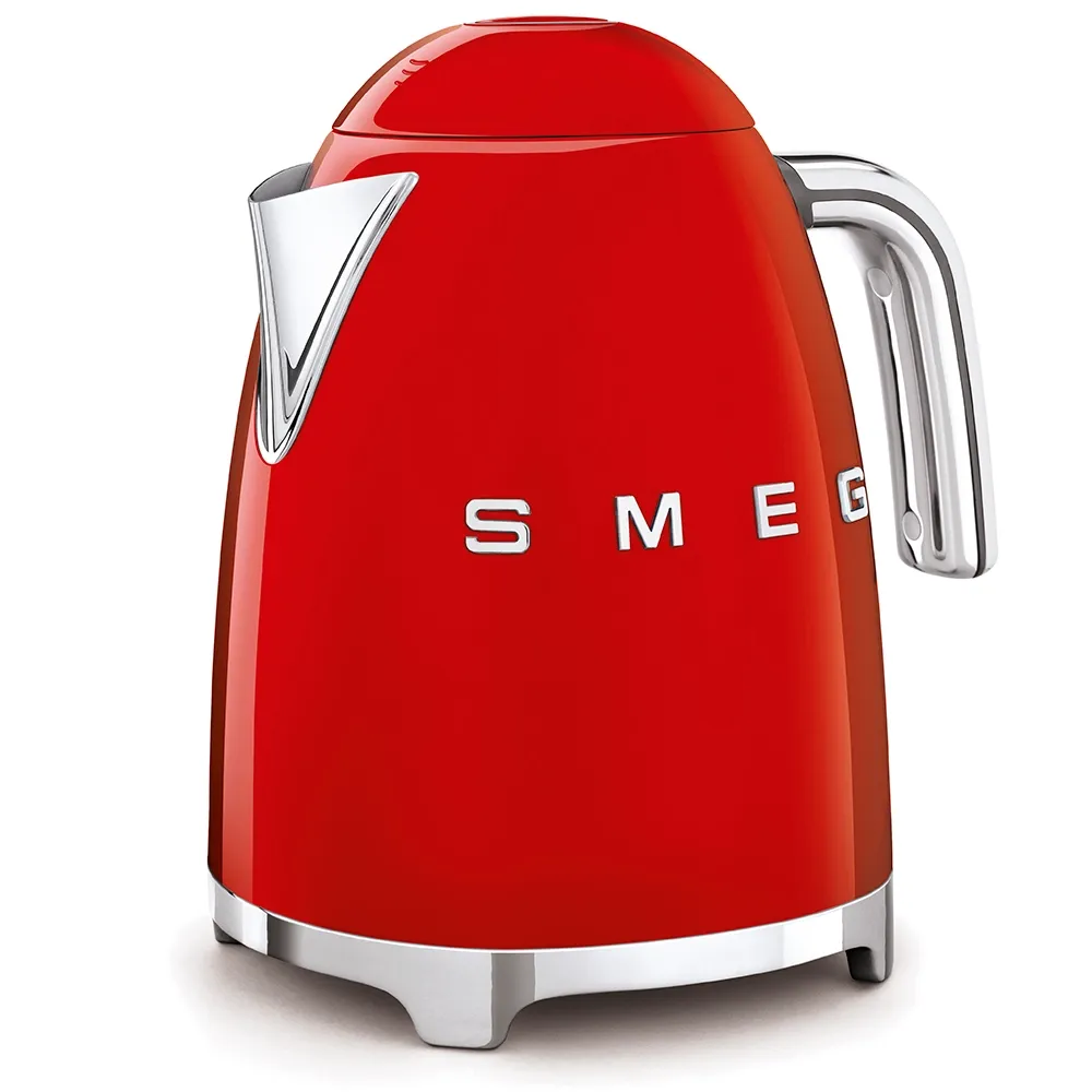 Smeg 1.7L 3000W Jug Kettle - Red | KLF03RDUK