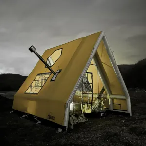 Sönmez Air Bungalow Camping Tent – Portable and Waterproof Inflatable Tent for 8-10 People, 4-Season Use, UV Protection, Quick Setup in 10 Minutes, and Luxury Camping Features
