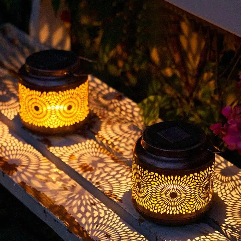 Solar Garden Lanterns - Decorative Outdoor Lighting