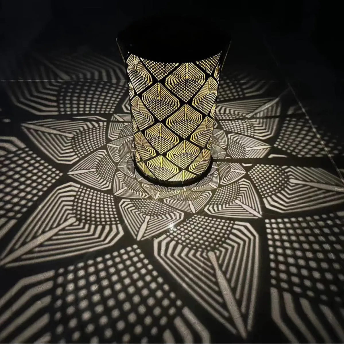 Solar Iron Garden Lantern