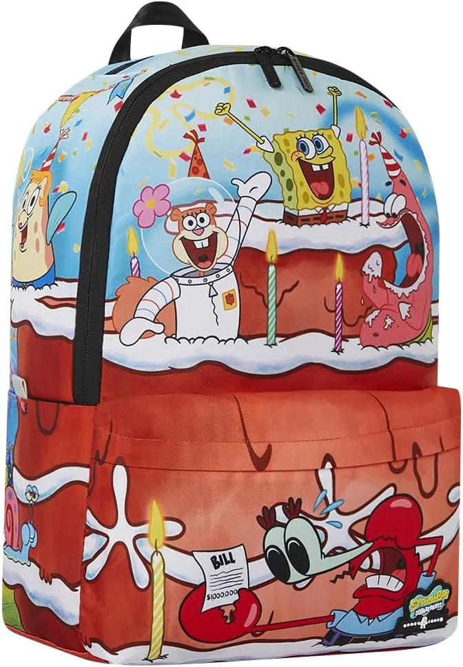 Space Junk Unisex Adult Sponge Bob Ultimate Multipurpose Backpack - Large (18.5" high)