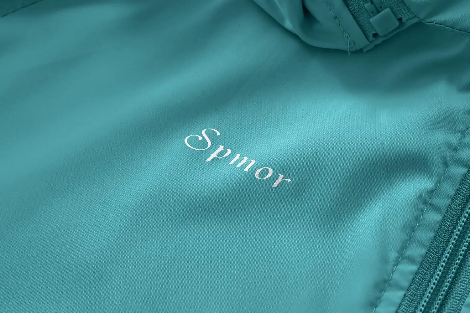 Spmor Men's Lightweight Waterproof Jacket Packable Windbreaker Running Coat