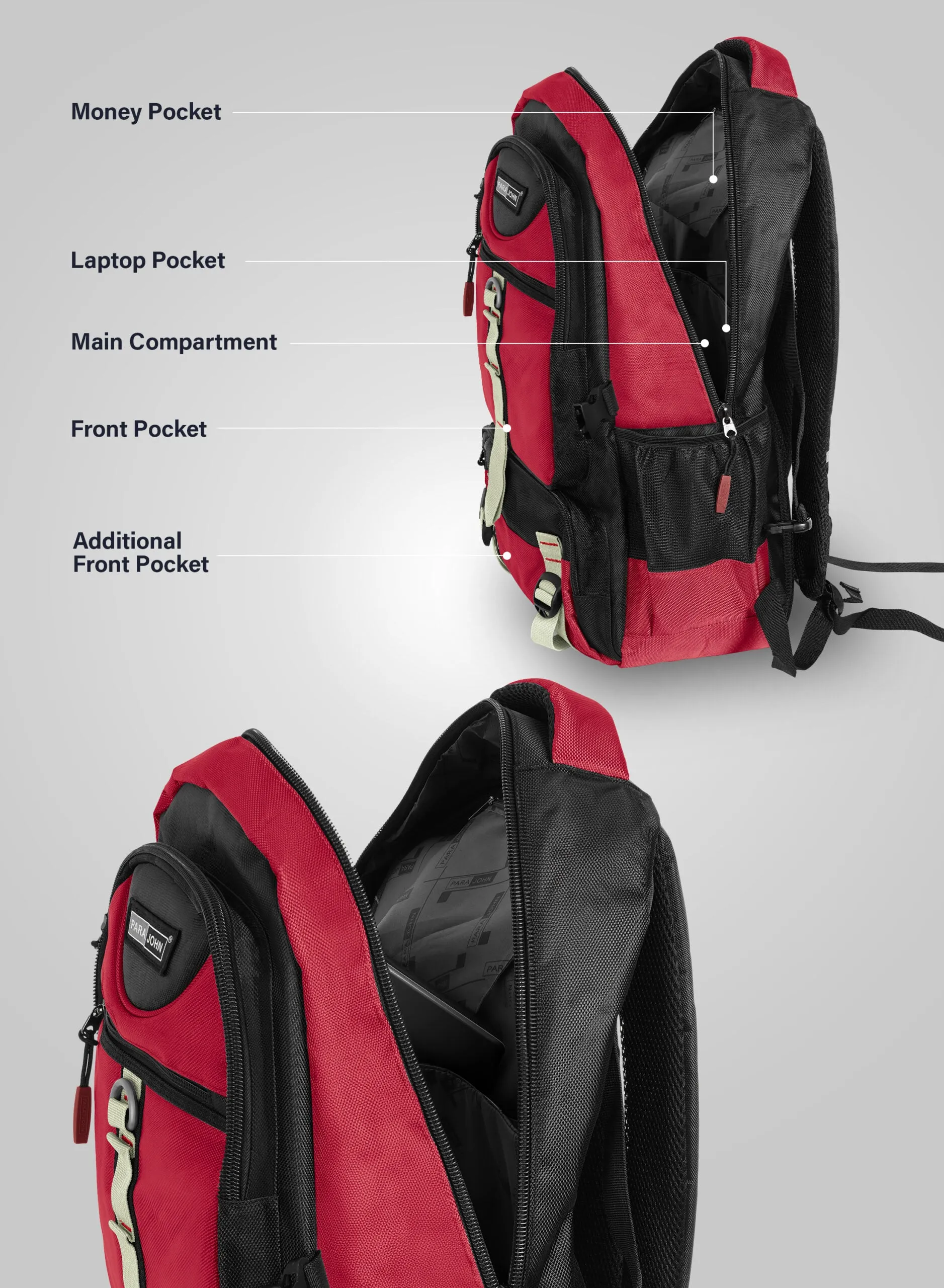 Sporty Ergonomic Multipurpose Backpack