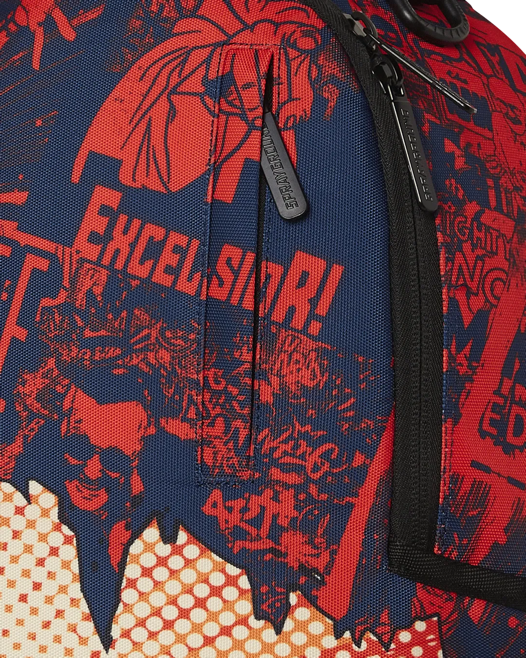 Sprayground - Stan Lee Collab Backpack - If You Can't Find A hero, Be One