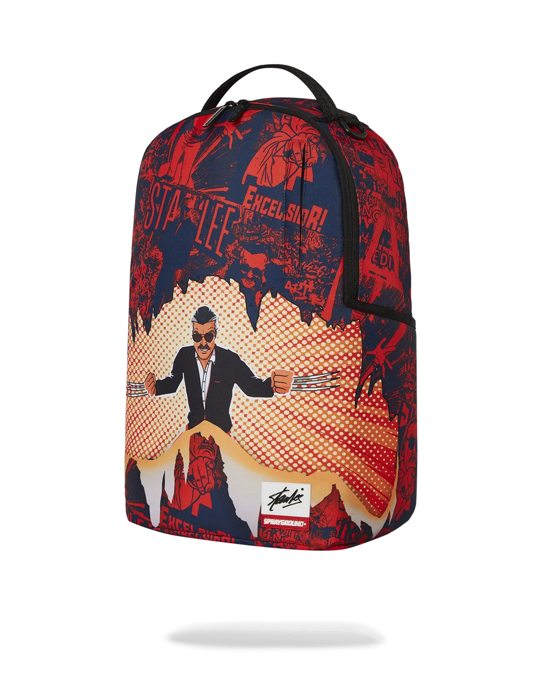 Sprayground - Stan Lee Collab Backpack - If You Can't Find A hero, Be One