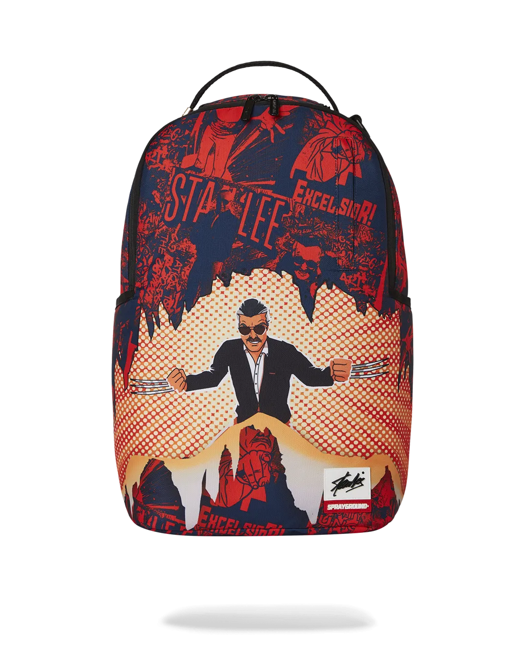 Sprayground - Stan Lee Collab Backpack - If You Can't Find A hero, Be One