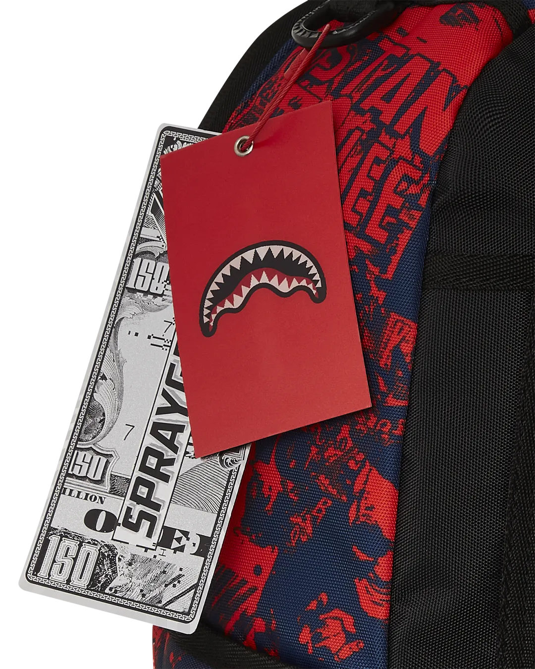 Sprayground - Stan Lee Collab Backpack - If You Can't Find A hero, Be One