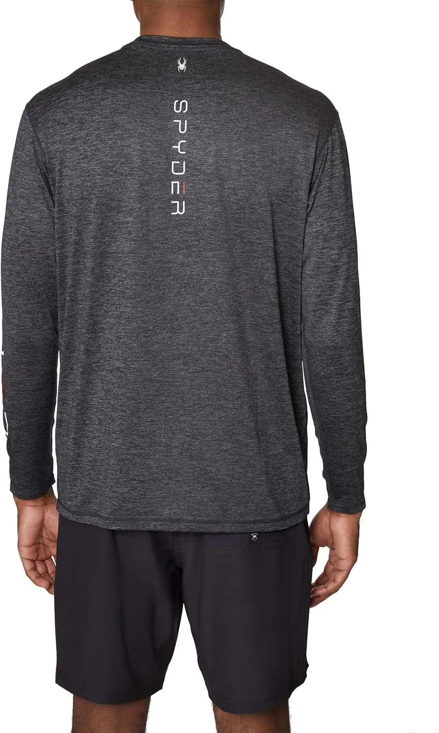 Spyder Men's Long Sleeve Rashguard – UPF , Quick-Dry, Swim Shirt, Surfing, Hiking, Workouts