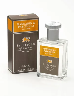 St James of London Mandarin & Patchouli Cologne , 1.69oz