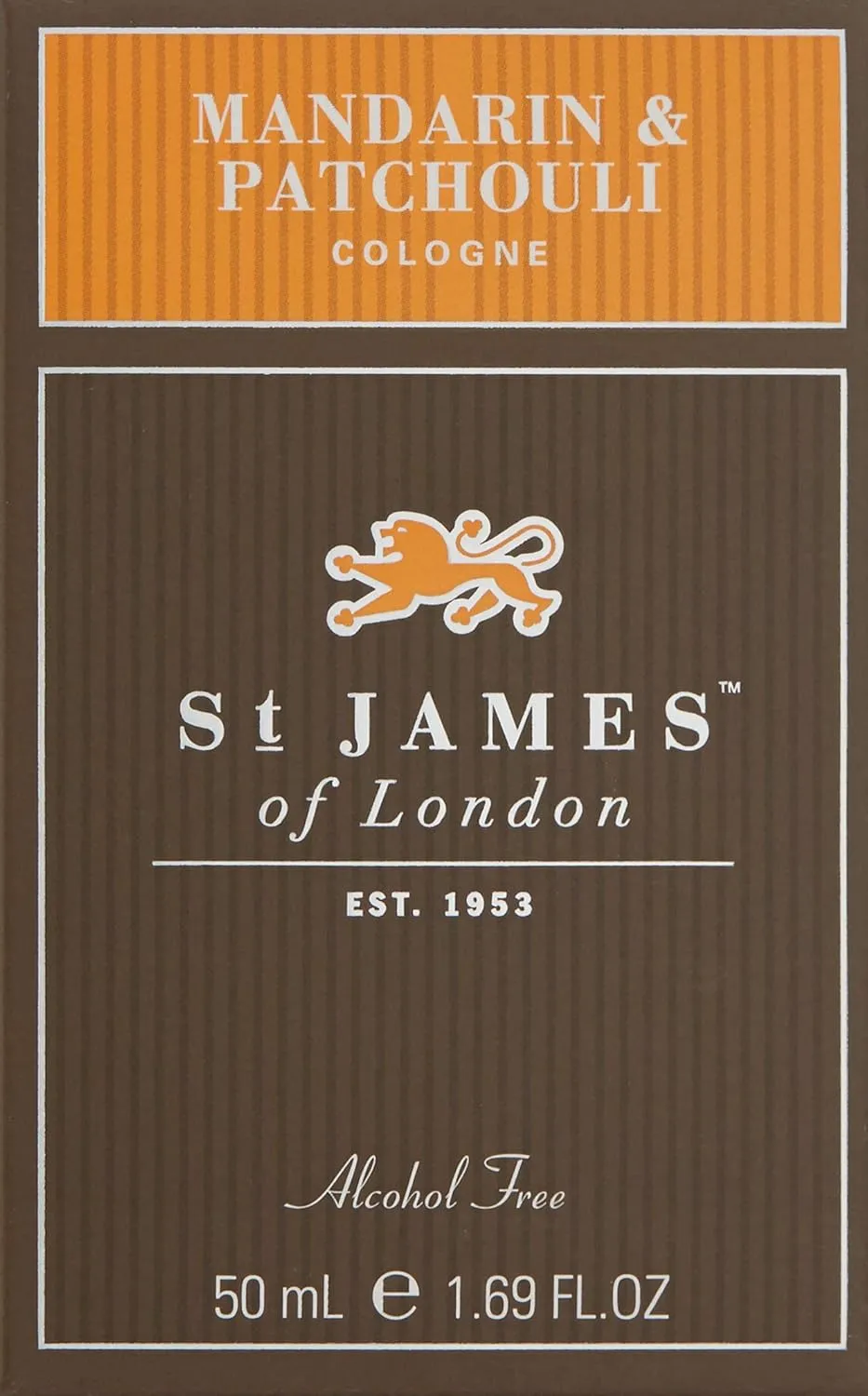 St James of London Mandarin & Patchouli Cologne , 1.69oz