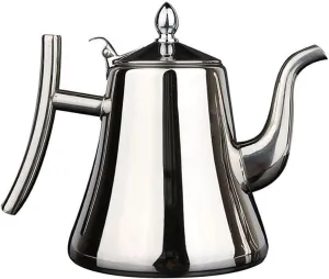 Stainless Steel Kettle with Infuser, Camping Coffee Tea Pots for Induction | Gas | Electric | Halogen |(2L)