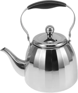 Stainless Steel Teapot Strainer 1.5l Hotel/restaurant Use Easy-pour Handle Outdoor/office Quick Boil Water Tea