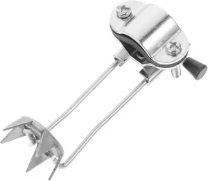 Stainless Steel Trekking Crampons for Cane Tips Skid Ice Grips for Walking Sticks Hiking Poles Easy Attachment for Enhanced Stability Winter Conditions