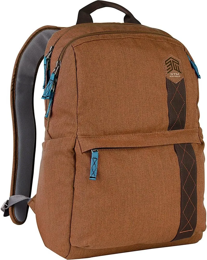 STM Banks Backpack for Laptop & Tablet Up to 15" - Desert Brown (stm-111-148P-10)