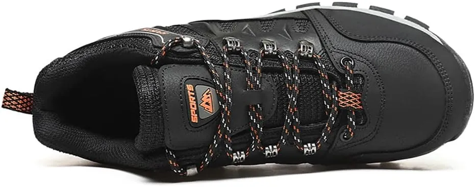 Succttssful Mens Hiking Shoes Waterproof Lightweight Outdoor Low-Top Climbing Shoes for Trekking Training Mountaineer Camping Trail