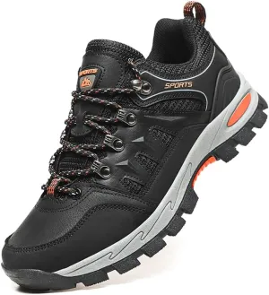 Succttssful Mens Hiking Shoes Waterproof Lightweight Outdoor Low-Top Climbing Shoes for Trekking Training Mountaineer Camping Trail